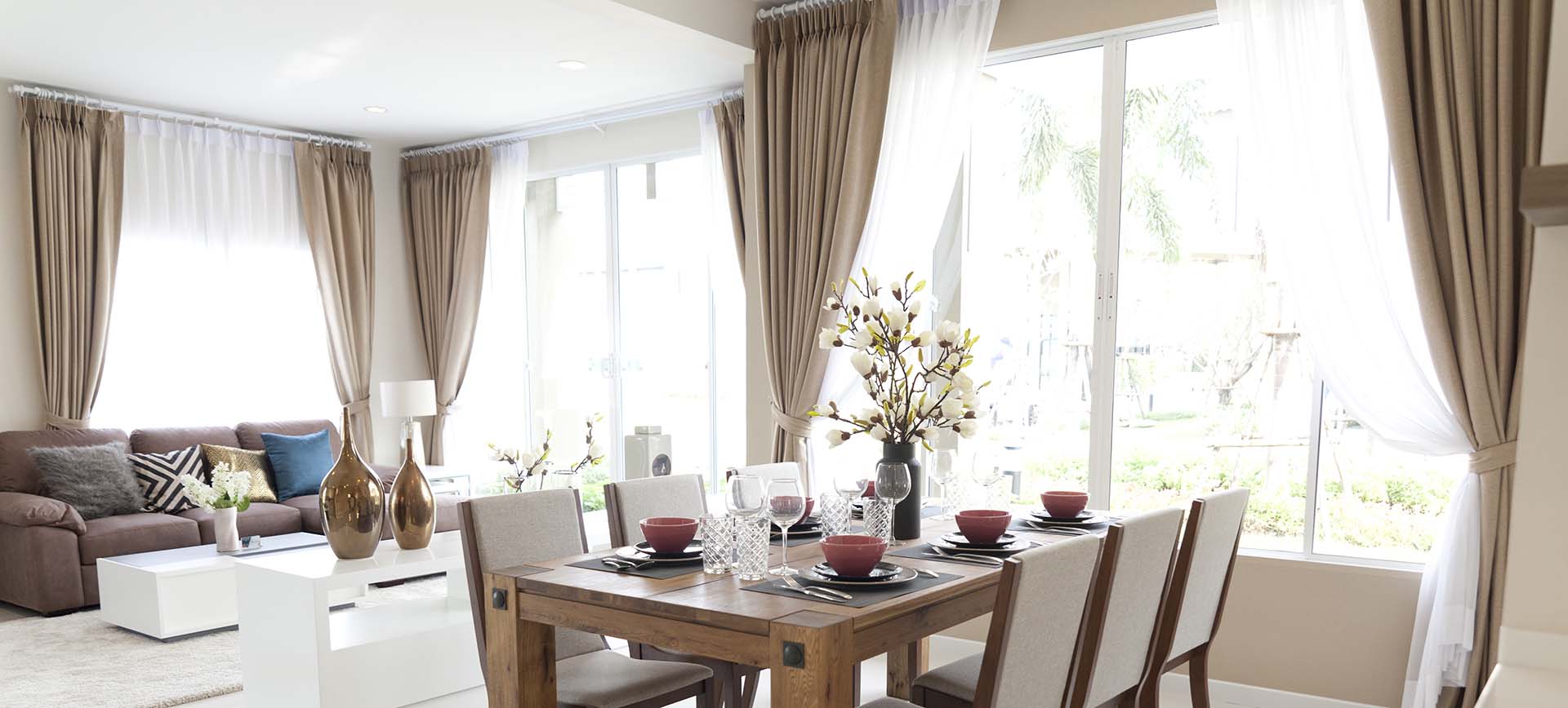Custom Drapes from Window Treatments by Design